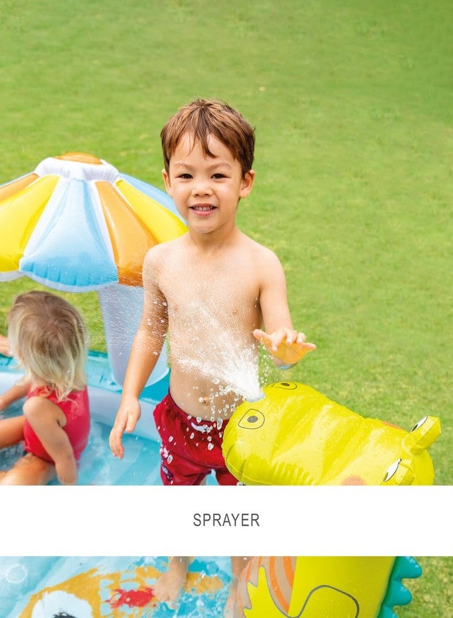 VWretails Family playcenter for Kids to Fun and Enjoyment in Backyard, Having Inflatable Toys and Games with Multiple Designs (Gator playcenter) - Image 5